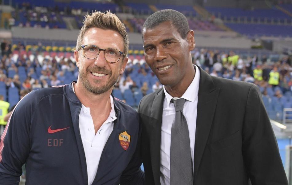 Di Francesco e Aldair, di LaPresse