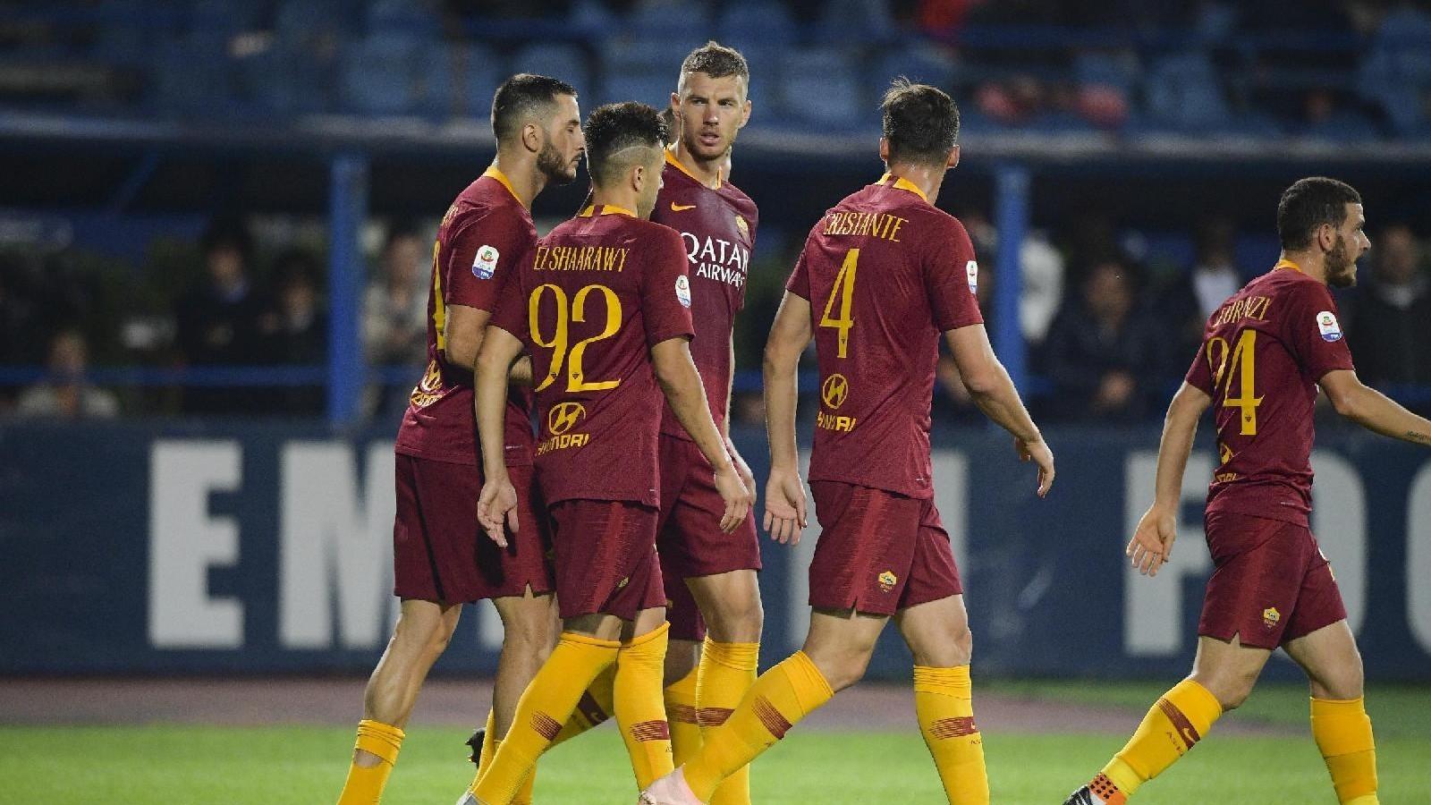 Dzeko e compagni a Empoli, di LaPresse