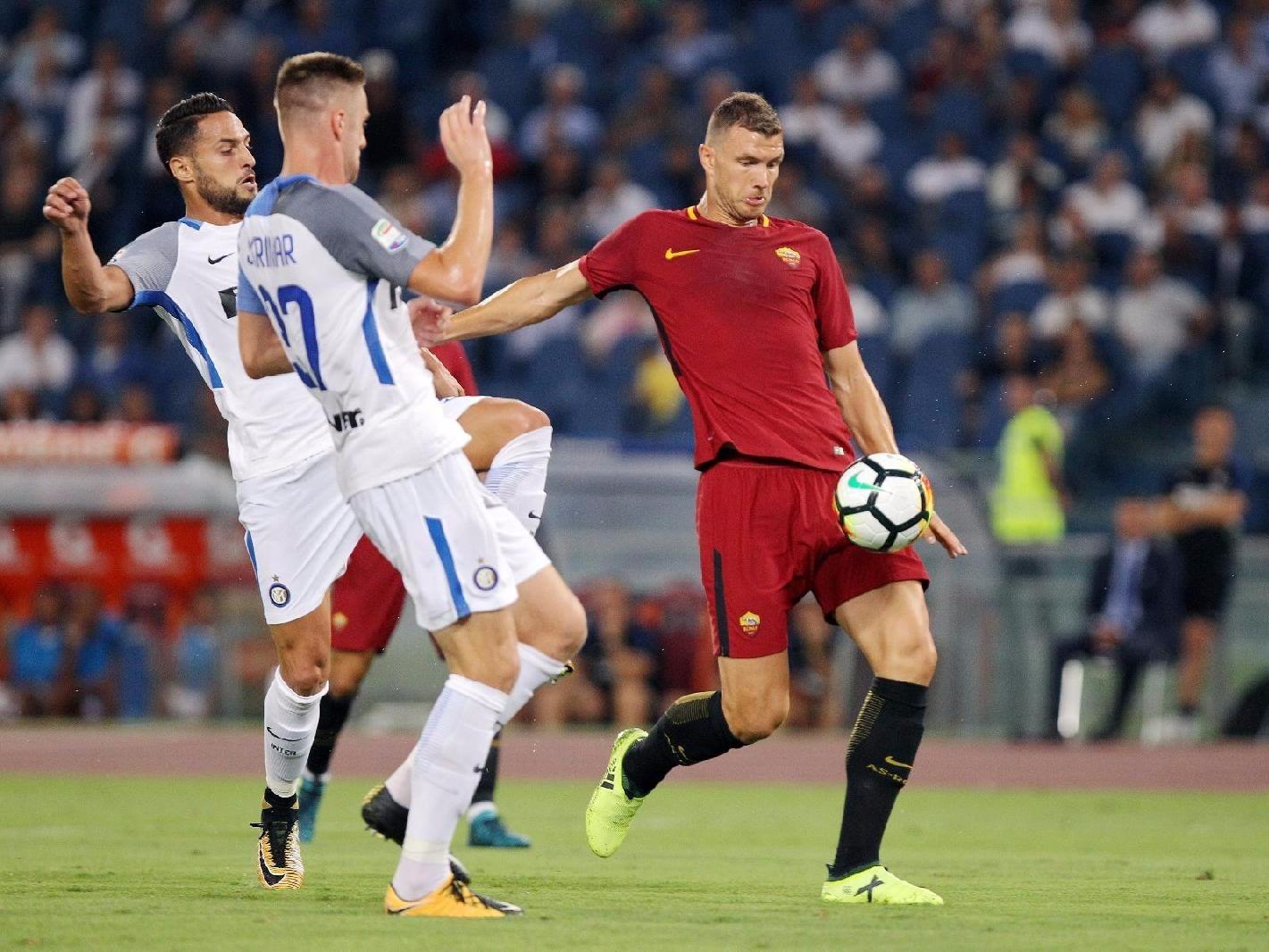 Dzeko realizza la rete del momentaneo vantaggio