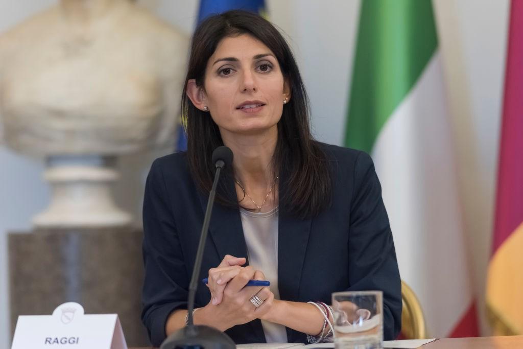 La sindaca di Roma Virginia Raggi @Getty Images