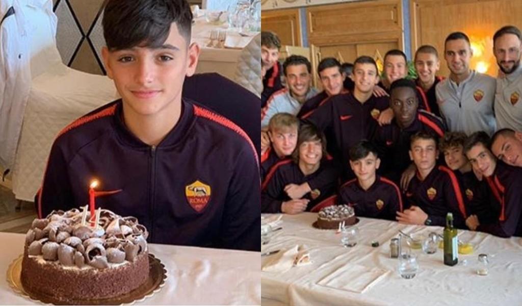 Tomaselli, talento dell\'Under 15, festeggia il compleanno in ritiro a Pescara