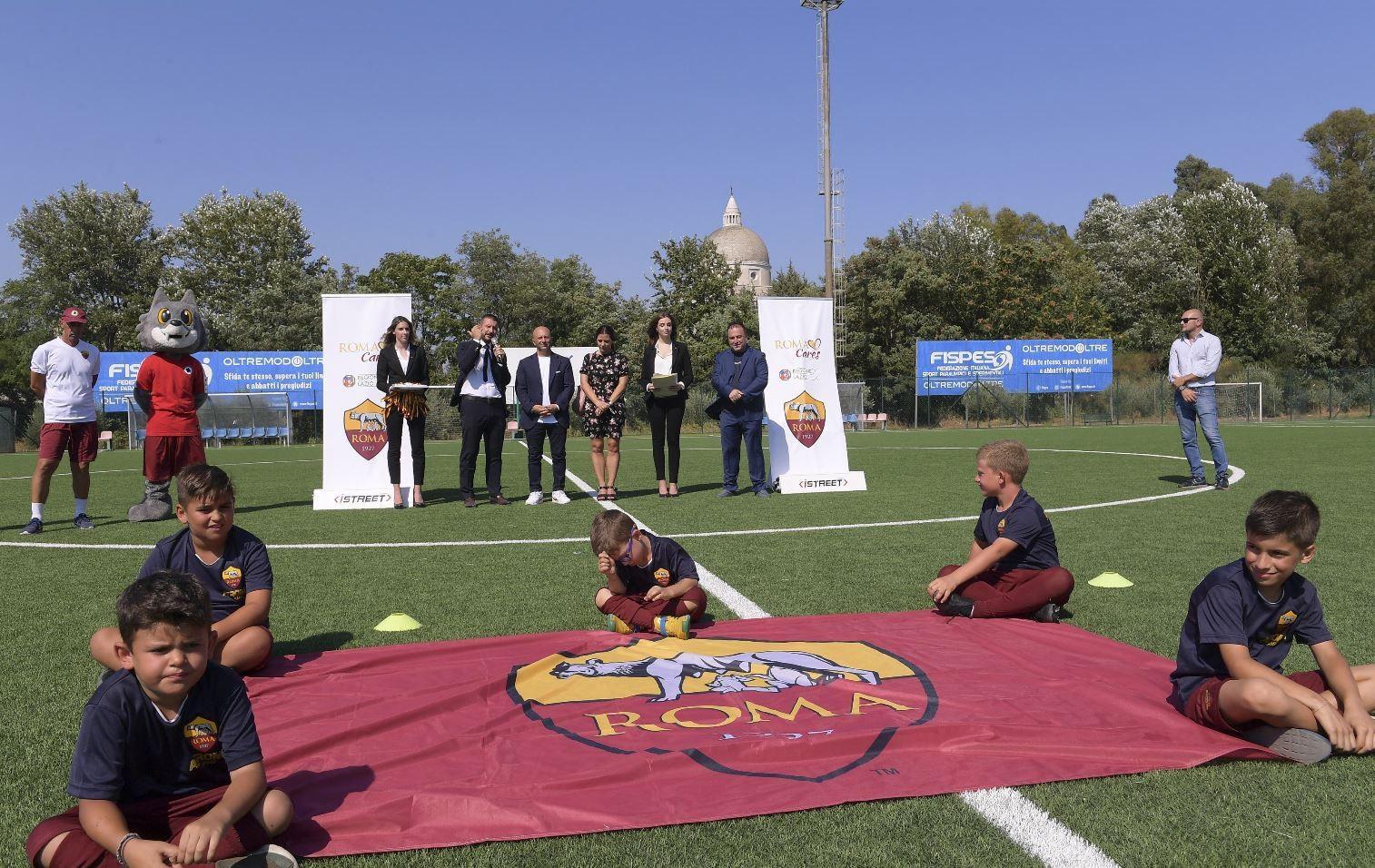 Al “Dabliù Eur” per la società era presente il direttore del Roma Department, Francesco Pastorella  @as roma via getty images