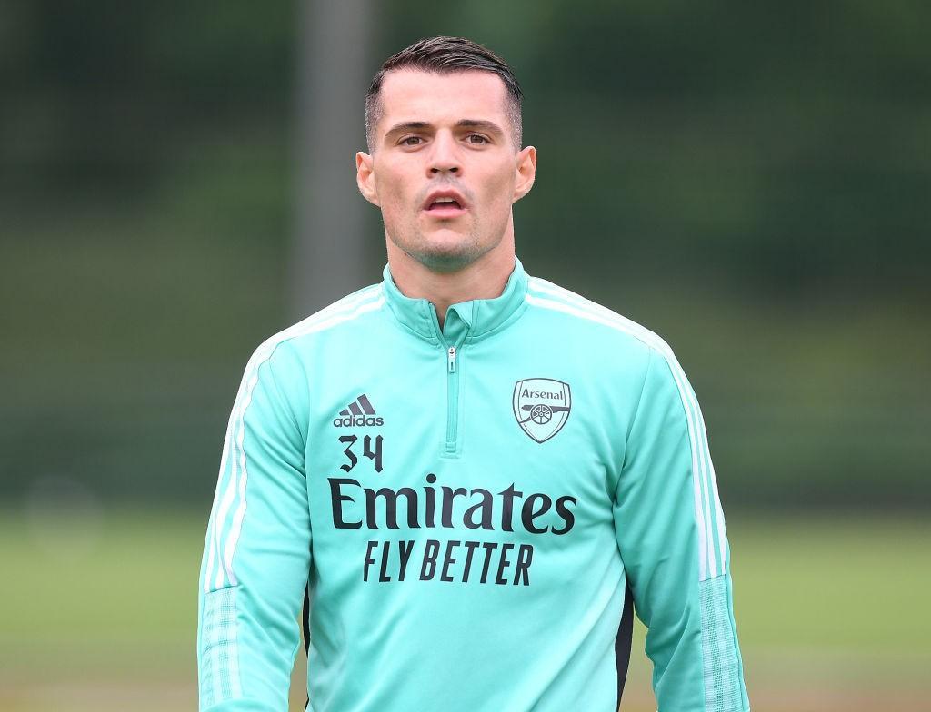 Granit Xhaka, centrocampista svizzero dell'Arsenal @Getty Images