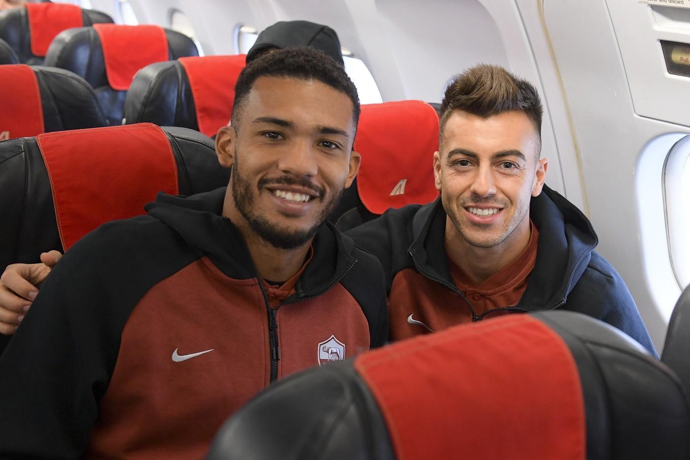 Juan Jesus e Stephan El Shaarawy, di LaPresse