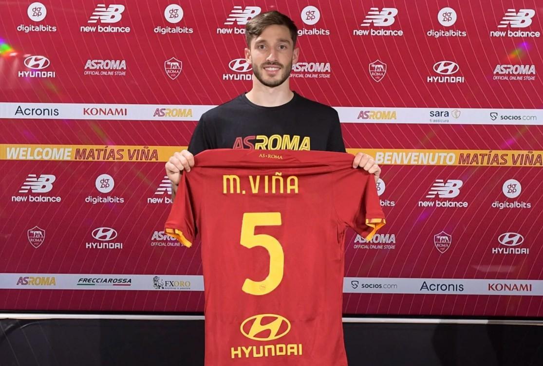 Matias Viña @AS Roma via Getty Images