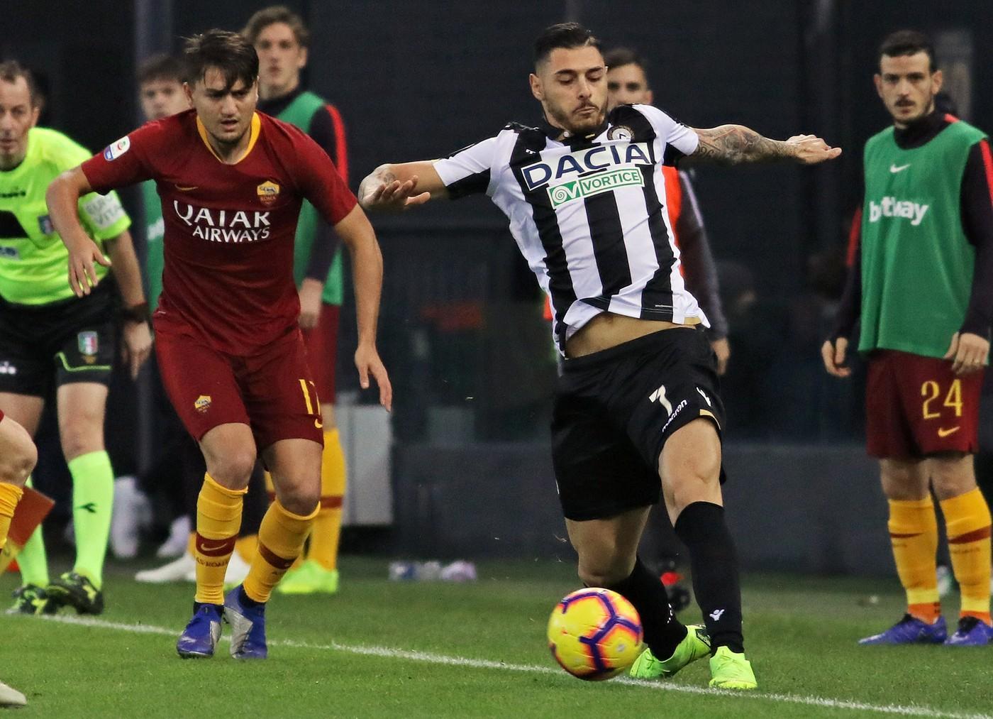 Cengiz Ünder alla Dacia Arena, di LaPresse