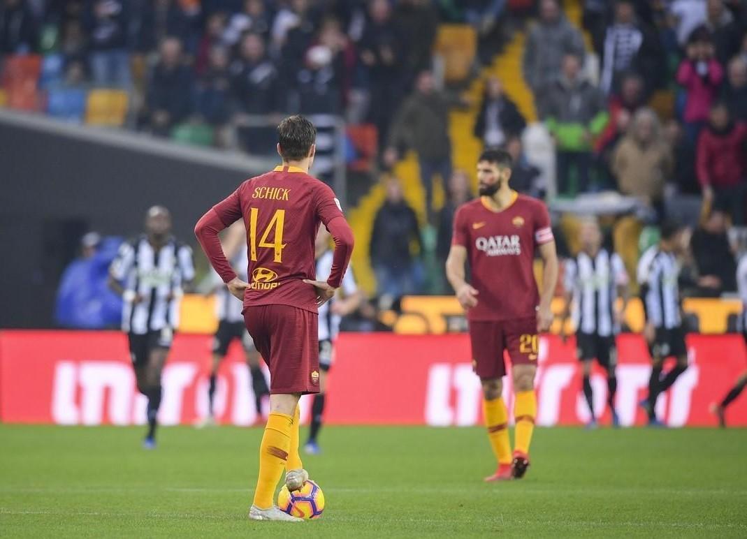 Schick e Fazio alla Dacia Arena, di LaPresse