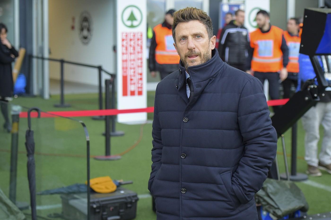 Di Francesco a Udine, di LaPresse