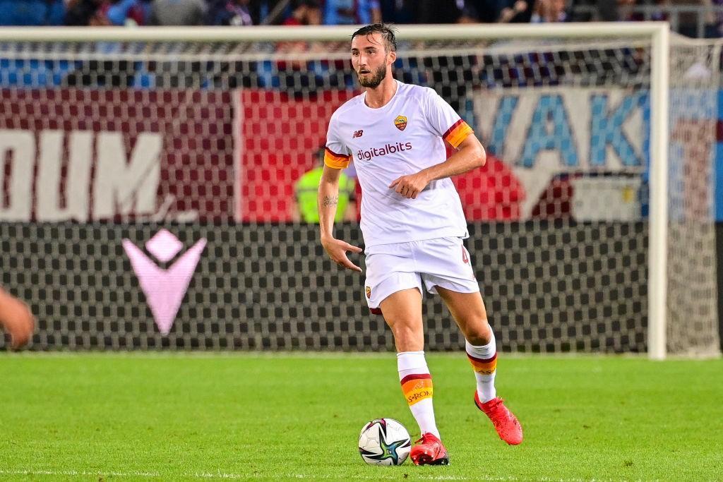 Bryan Cristante durante Trabzonspor-Roma @Getty Images