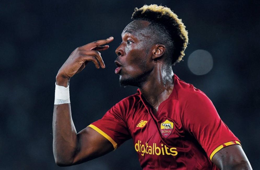 Tammy Abraham guiderà l'attacco giallorosso (As Roma via Getty Images)