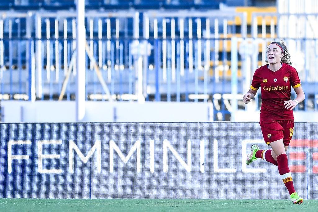 La giallorossa ex Empoli Benedetta Glionna (As Roma via Getty Images)