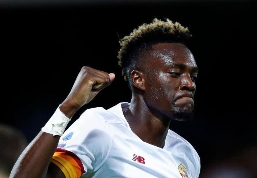 Tammy Abraham in giallorosso (As Roma via Getty Images)