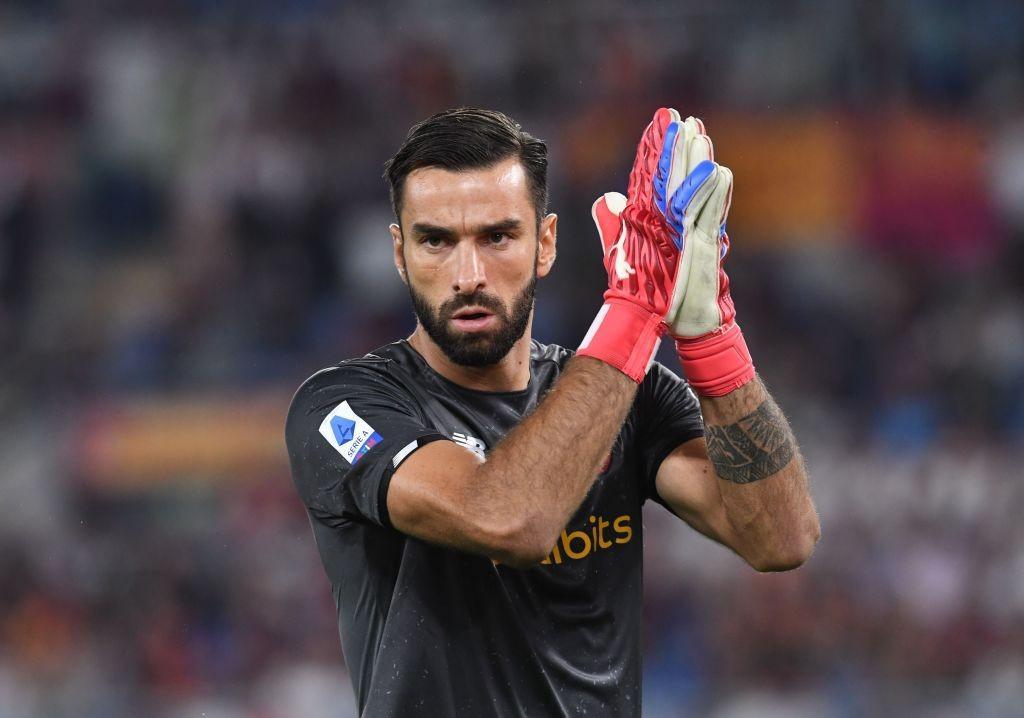 Rui Patricio contro il Sassuolo (As Roma via Getty Images)