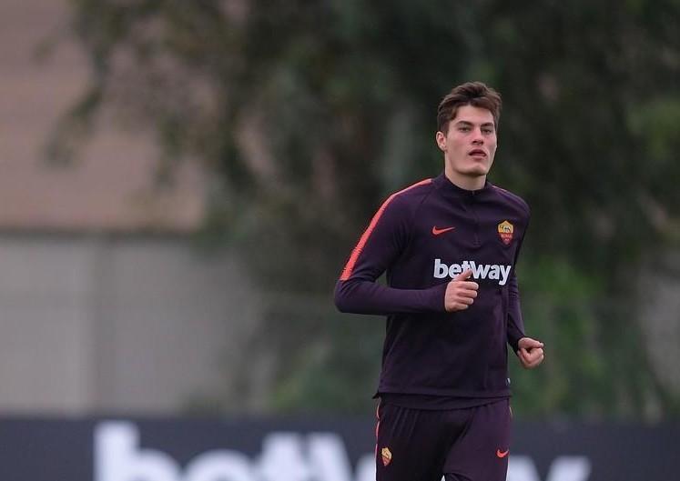 Schick in allenamento, di LaPresse