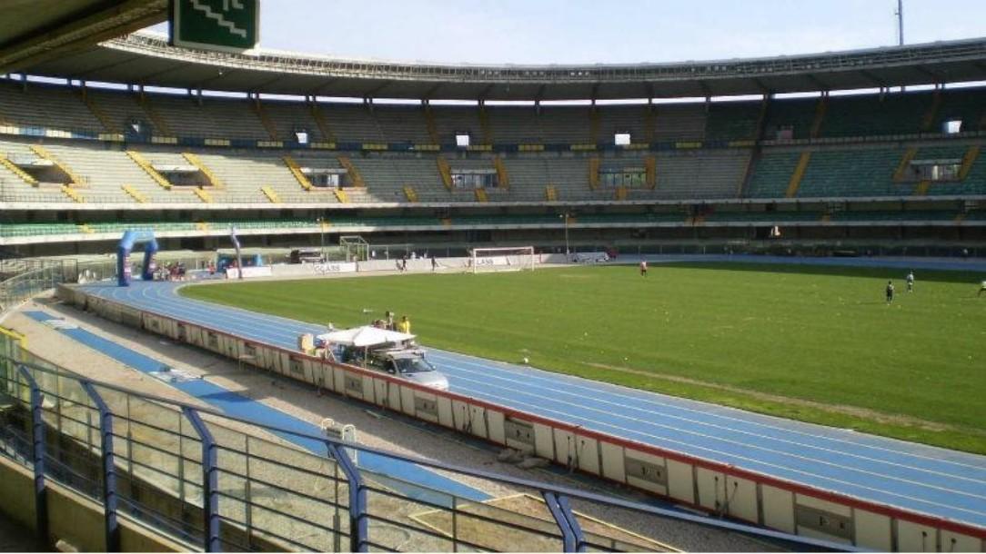 Lo stadio Bentegodi di Verona