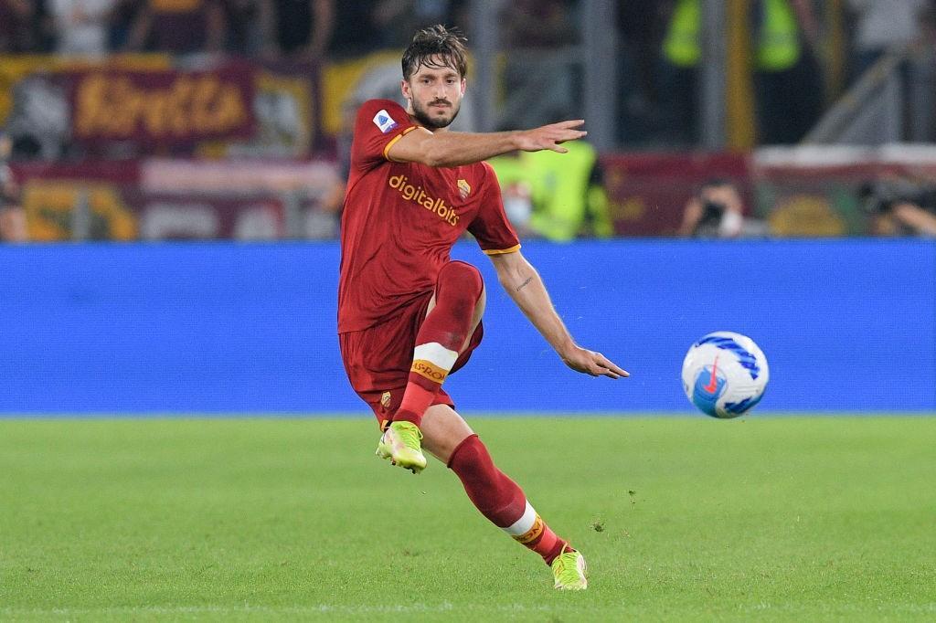 Viña in campo con la Roma (As Roma via Getty Images)