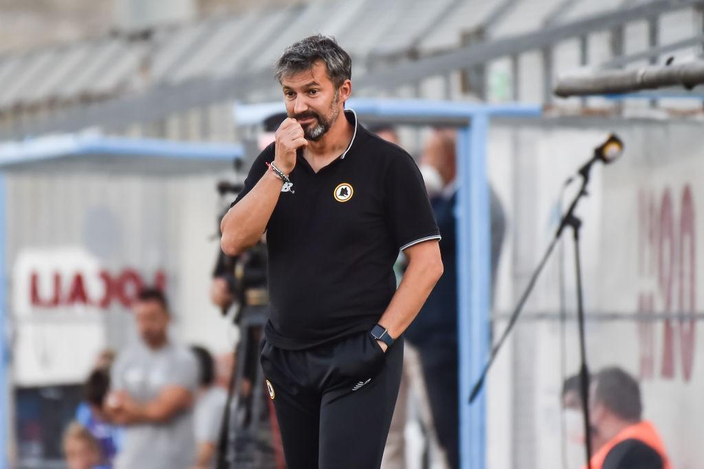 Il tecnico della Roma Femminile Alessandro Spugna (As Roma via Getty Images)