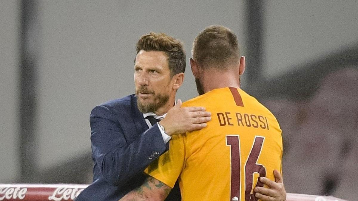 Di Francesco e De Rossi, di LaPresse