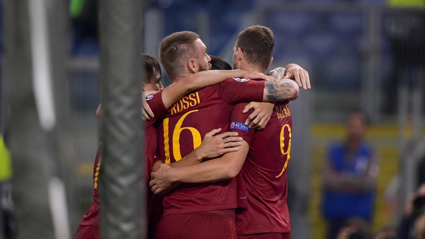 De Rossi e Dzeko, di LaPresse