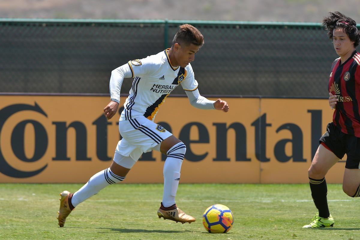 Ulysses Llanez con la maglia dei Galaxy