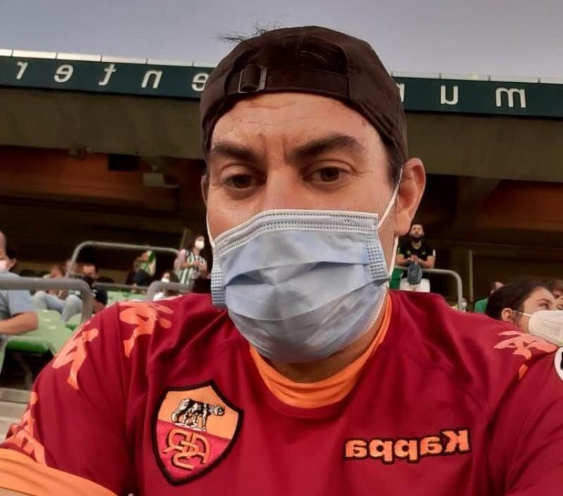 Isaac in occasione dell'ultima partita giocata dalla Roma a Siviglia: l'amichevole contro il Betis del 7 agosto 2021