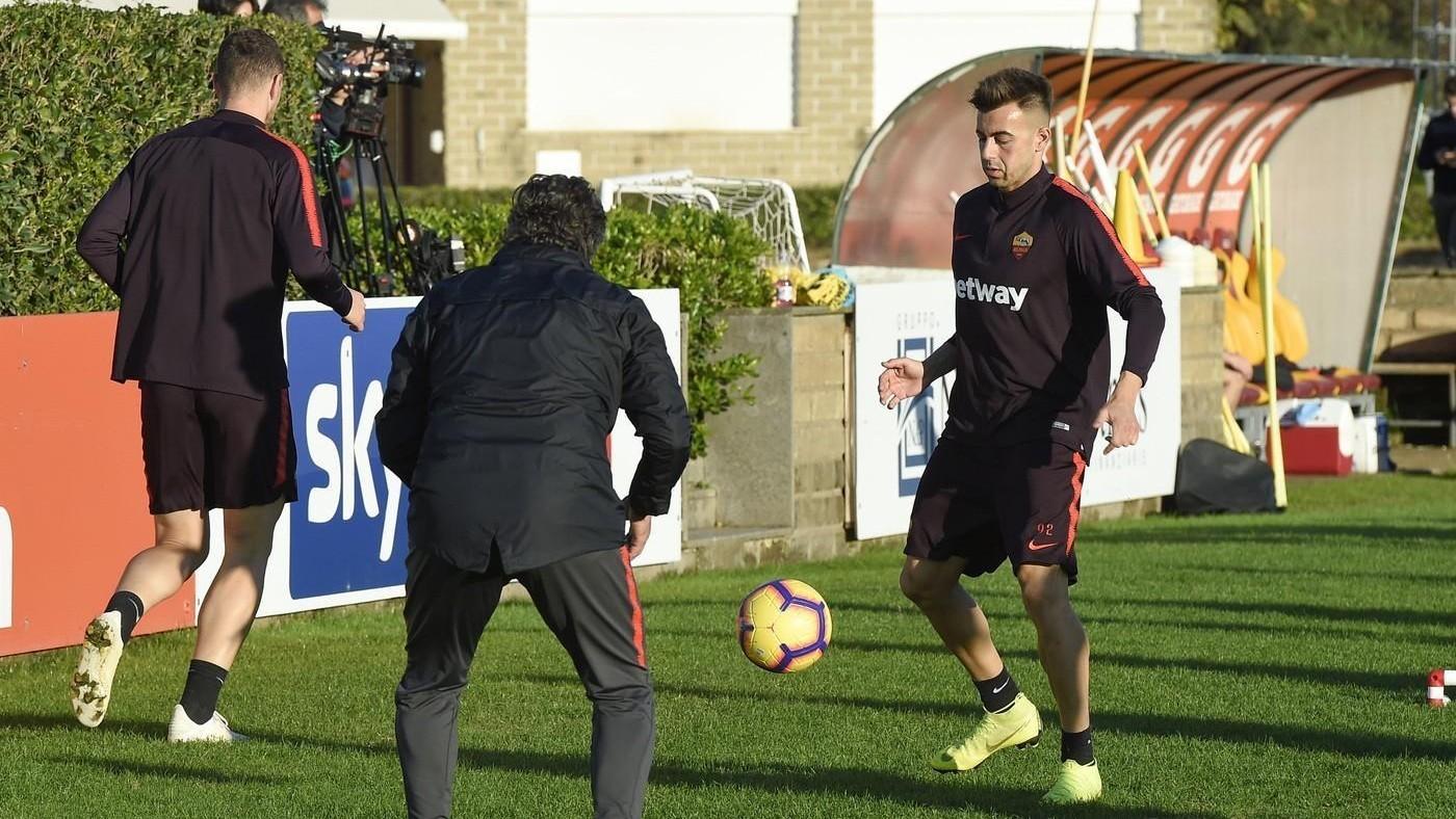 El Shaarawy in allenamento, di LaPresse