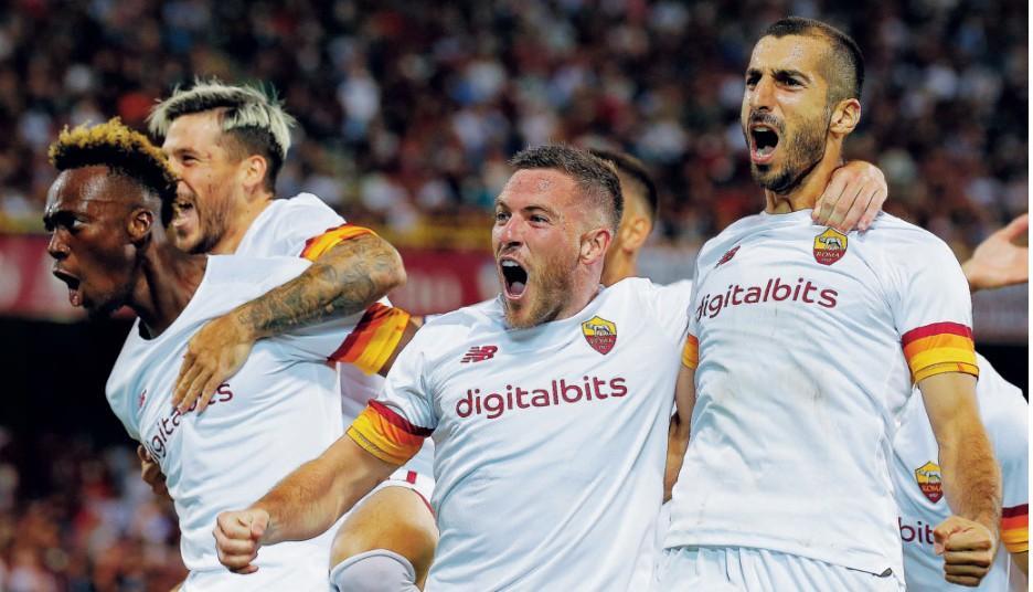 Jordan Veretout esulta all’Arechi dopo il gol alla Salernitana, nel match vinto 4-0 lo scorso 29 agosto @Getty Images