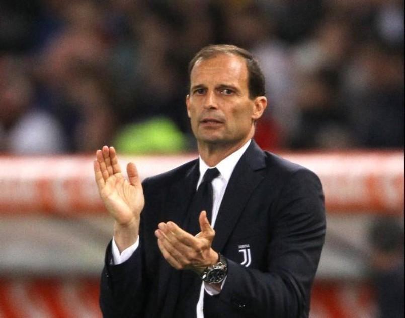 Il tecnico bianconero Max Allegri, di Mancini