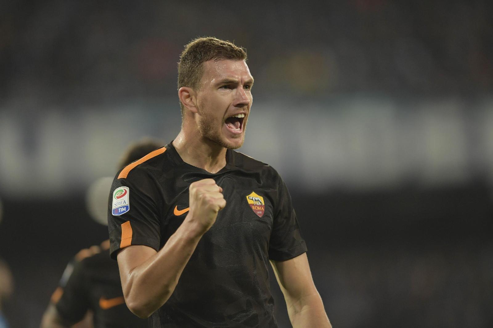 Napoli-Roma 2-4: i giallorossi sembravano essere la vittima sacrificale e invece sbancano il San Paolo anche grazie alla doppietta di Dzeko, di LaPresse