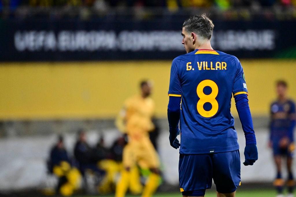 Villar in campo in Norvegia (As Roma via Getty Images)