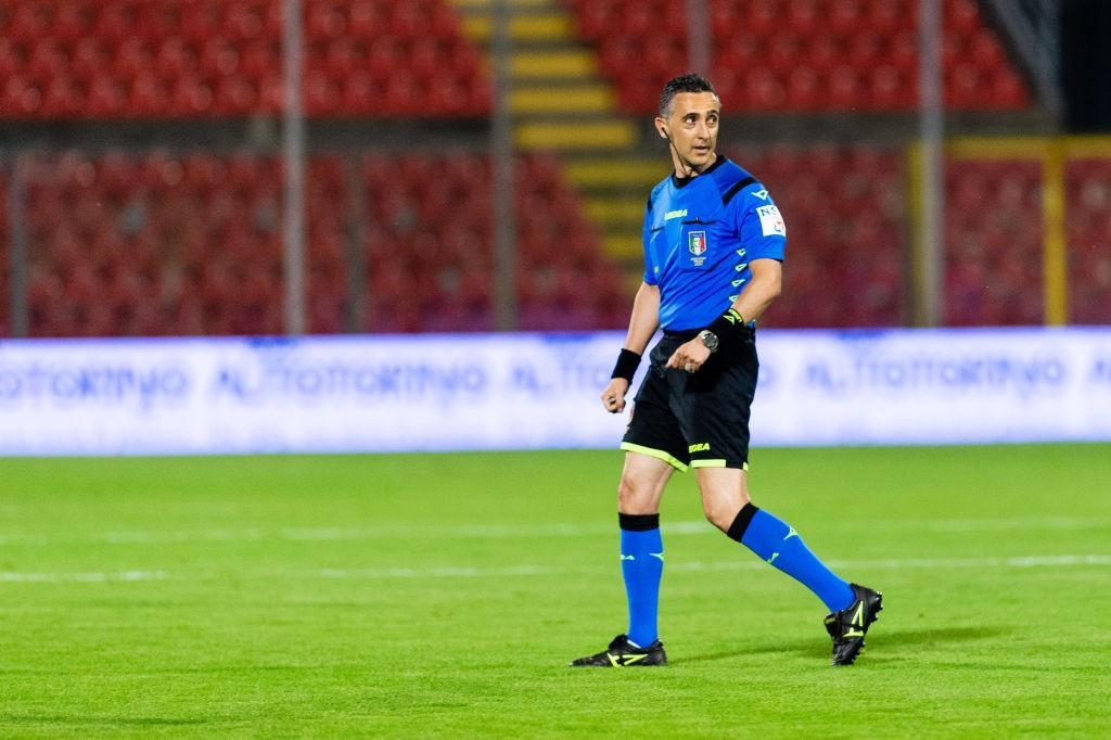 L'arbitro Gianluca Aureliano (Getty Images)
