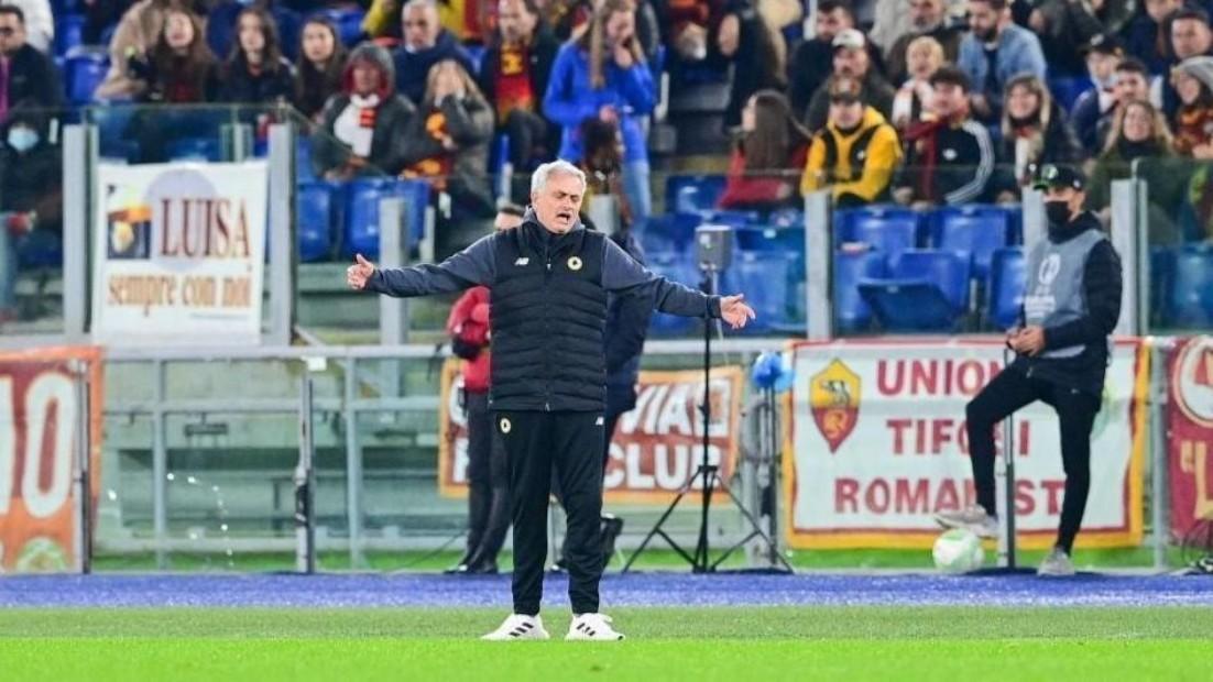 Mou all'Olimpico (As Roma via Getty Images)