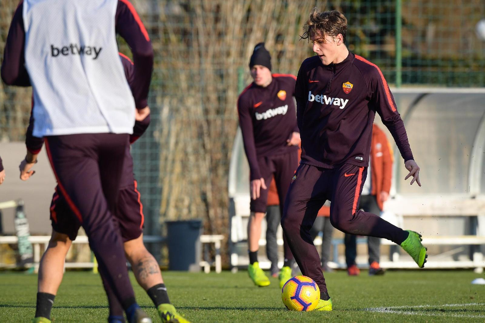 Zaniolo in azione