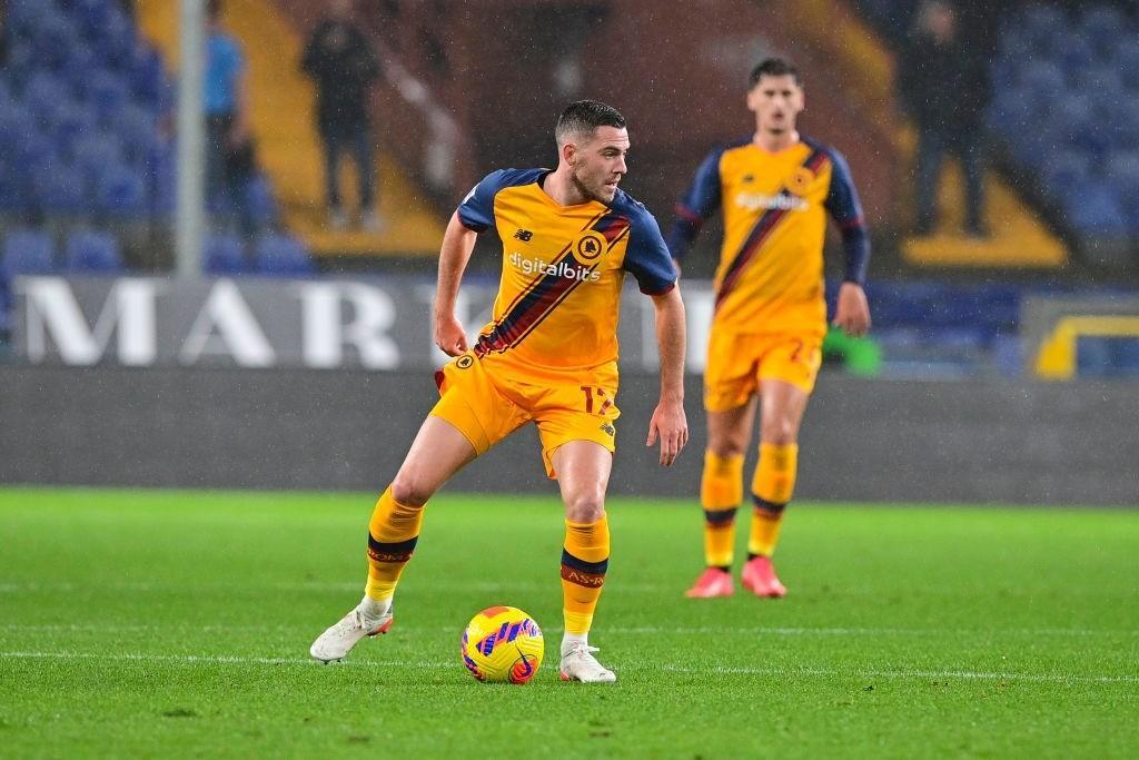 Veretout in campo a Marassi (As Roma via Getty Images)