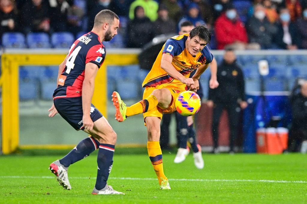 Shomurodov contro il Genoa (Getty Images)