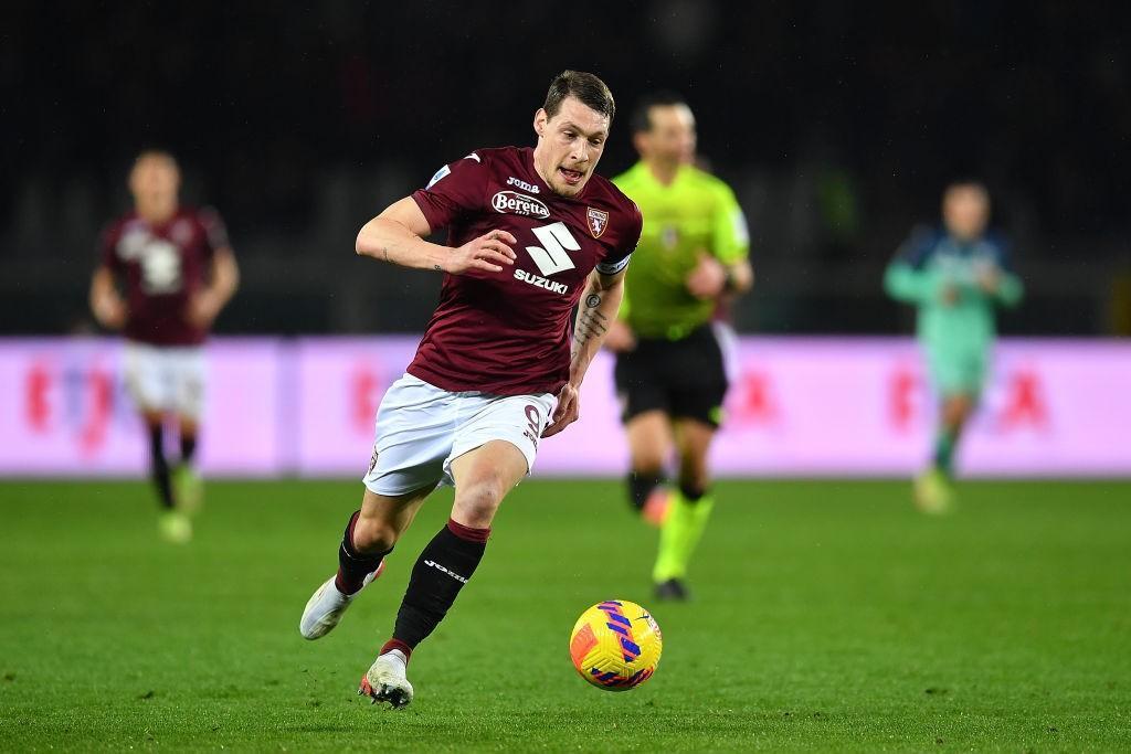 Belotti in azione con la maglia del Torino