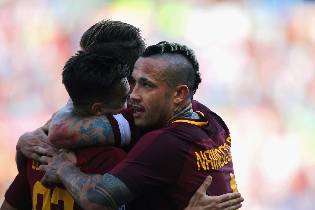 Nainggolan ai tempi della Roma (Getty Images)