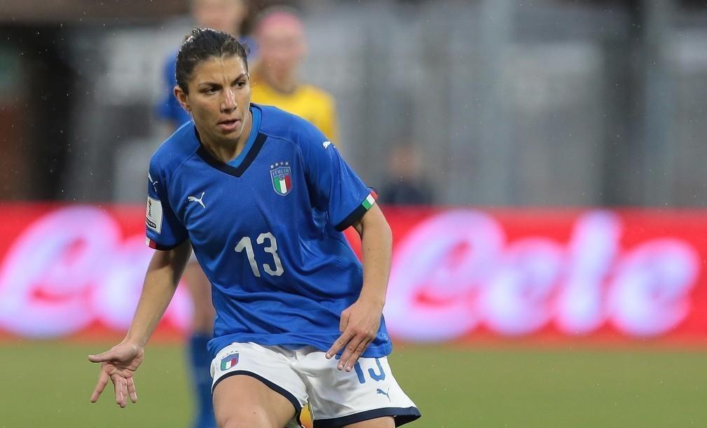 Elisa Bartoli con la maglia dell'Italia