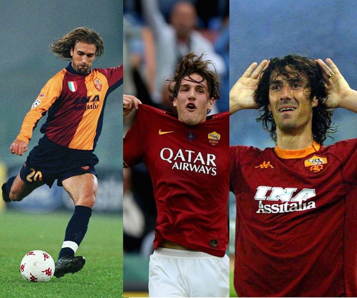 Batistuta, Zaniolo, Delvecchio (Getty Images)