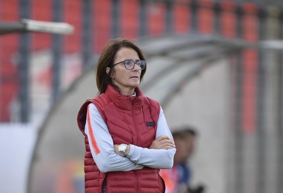 L'allenatrice della Roma Femminile Betty Bavagnoli, di LaPresse