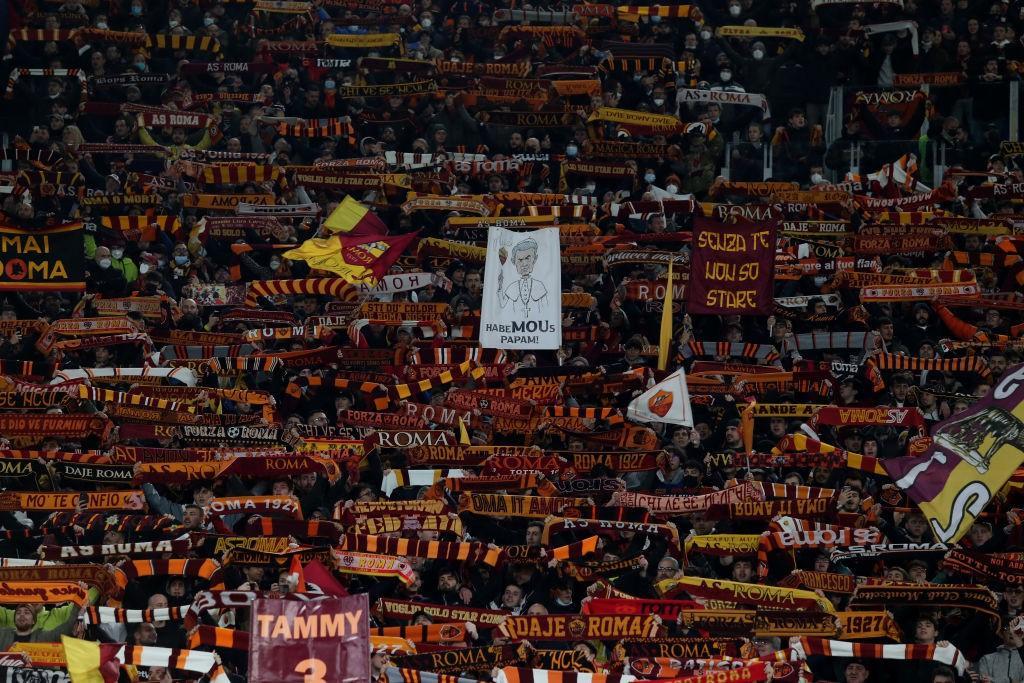 Tifosi (As Roma via Getty Images)