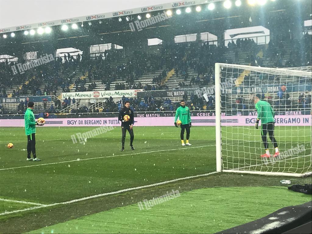 Nevica a Bergamo