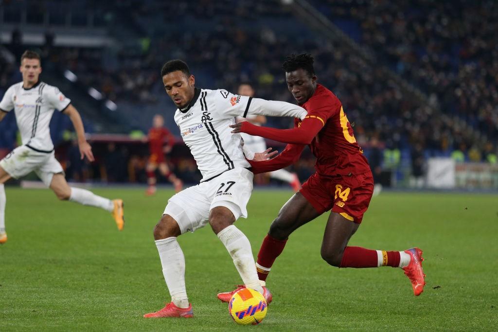 Felix Afena Gyan contro lo Spezia (Photo by Paolo Bruno/Getty Images)