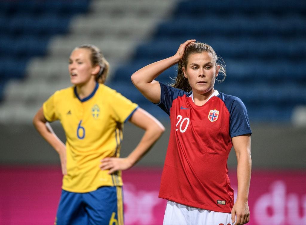 Emilie Haavi contro la Svezia (Getty Images)