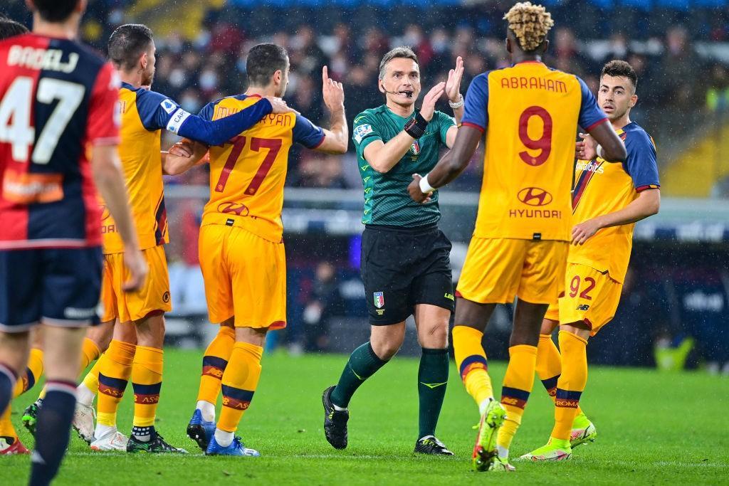 Irrati durante Genoa-Roma (Getty Images)