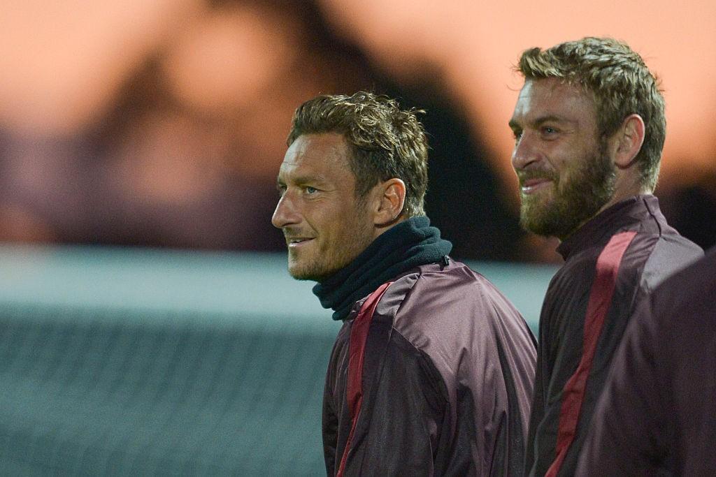 Totti e De Rossi (Getty Images)