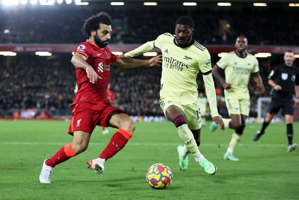Maitland Niles contro Salah (Getty Images)