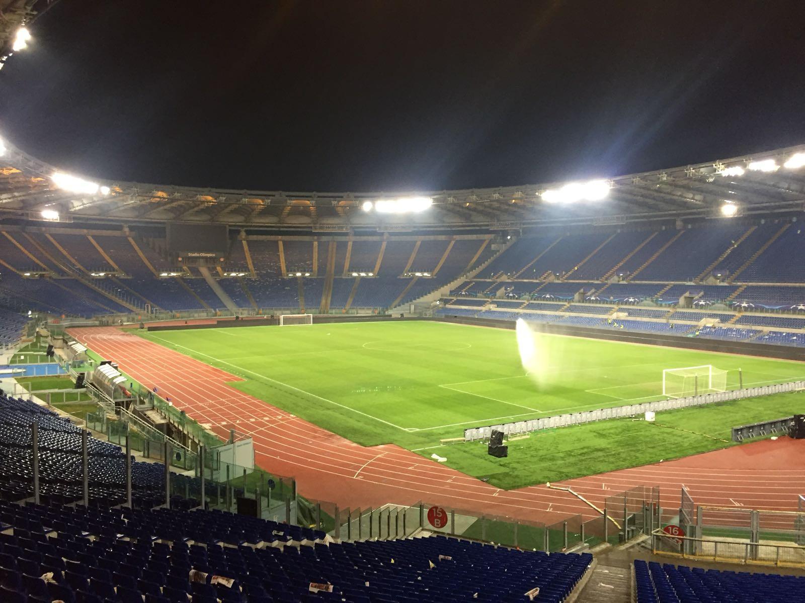 Allo Stadio Olimpico ci sarà Roma-Milan stasera