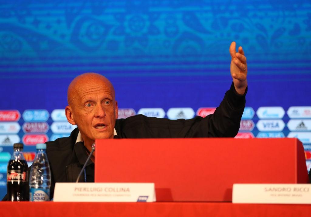 Pierluigi Collina (via Getty Images)