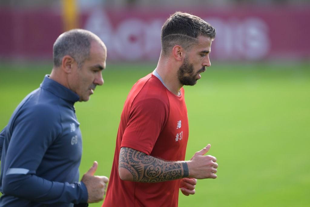 Spinazzola in allenamento (Getty Images)